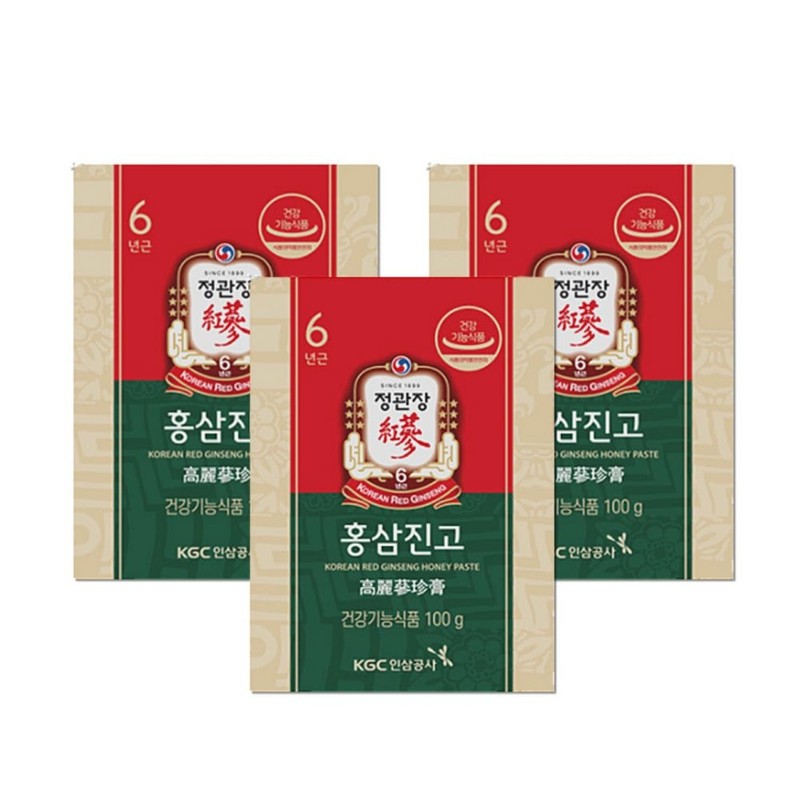 Jeonggwanjang CheongKwanJang Red Ginseng Jingo 100g 3 Bottles Ginsenoside Immunity