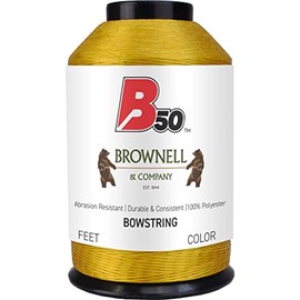 Brownell B50 Bowstring Material Bronze 1/4 lb.