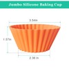 BiaoGan Silicone Cupcake Baking Cups, Multi Color Reusable Muffin Cup