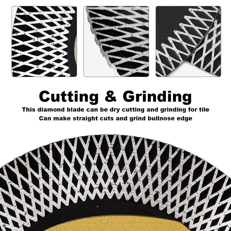 PANFREET 4.5" Super Porcelain Blade Tile Cutting Blade For Granite