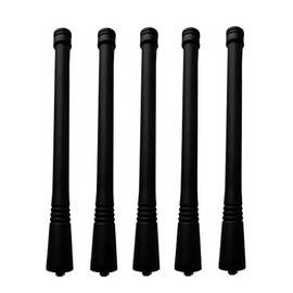 VHF 146-174MHz Antenna for Motorola CP200 CP200D HT1550 HT1250 HT750 HT600 GP300 GP340 GP380 GP328 GP88S CT250 PR400 P110 P1225 Two-Way Radio (Pack of 5)