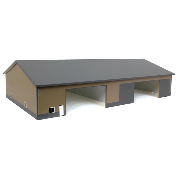 OBT 1/64 Tan & Gray 2 Door 70ft x 130ft