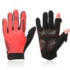 Morethan Cycling Gloves, Cycle Gloves, Smartphone Compatible, Easy Touch GVP-003,