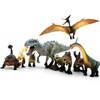Dinosaur Playset with 14" Indominus Rex & 8 Detailed Dino