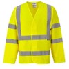 Portwest C473YERS/M Hi-Vis Two Band and Brace Jacket, Regular, Small/Medium,
