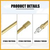 Partuto 4pcs 200mm/7.87" Car Tire Valve Stem Air Inflation Extension