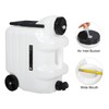 REDCAMP 7.4 Gal Water Container with Wheels & Spigot |