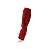 METAL BOXE MB153 Shin/Foot Guards red red Size:M
