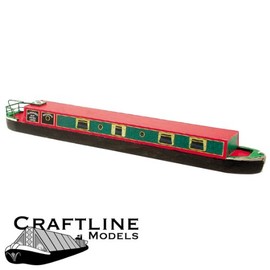 Craftline Models - Narrow Boat "Alvechurch" - OO Gauge Model Kit
