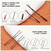 400 PCS Bobby Pins Hair Pins Kit - 100 Brown,