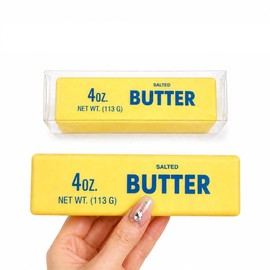 Butter Squishy,Butter Squishy Toy,Taba Squishy, Fidgets Squishy Toy, Squeeze Toy, Slow Rising/Rebound, Squishy Fidget Toy for Anxiety Relief, Party Favor Gift (Butter stick-1pcs)