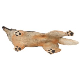 Dog Model, German Shepherd Model, Simulation Lovely Durable PVC for Decoration Office Present Home(853)
