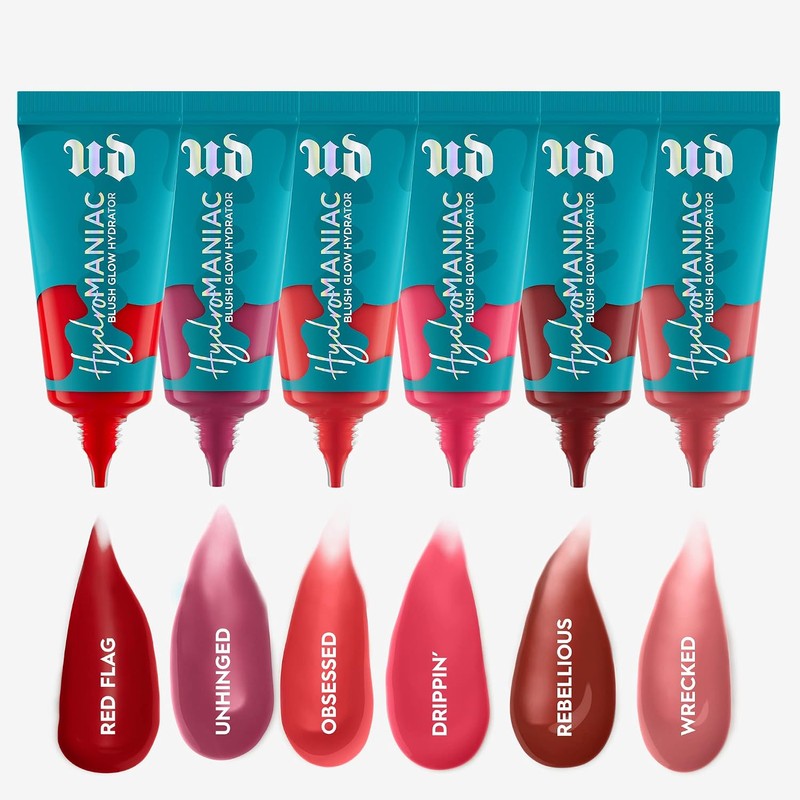Urban Decay Hydromaniac – Rubor Líquido Hidratante de Larga Duración,