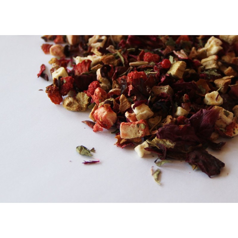 Quertee® - Fruit Tea - Strawberry Rhubarb Bowl - 250