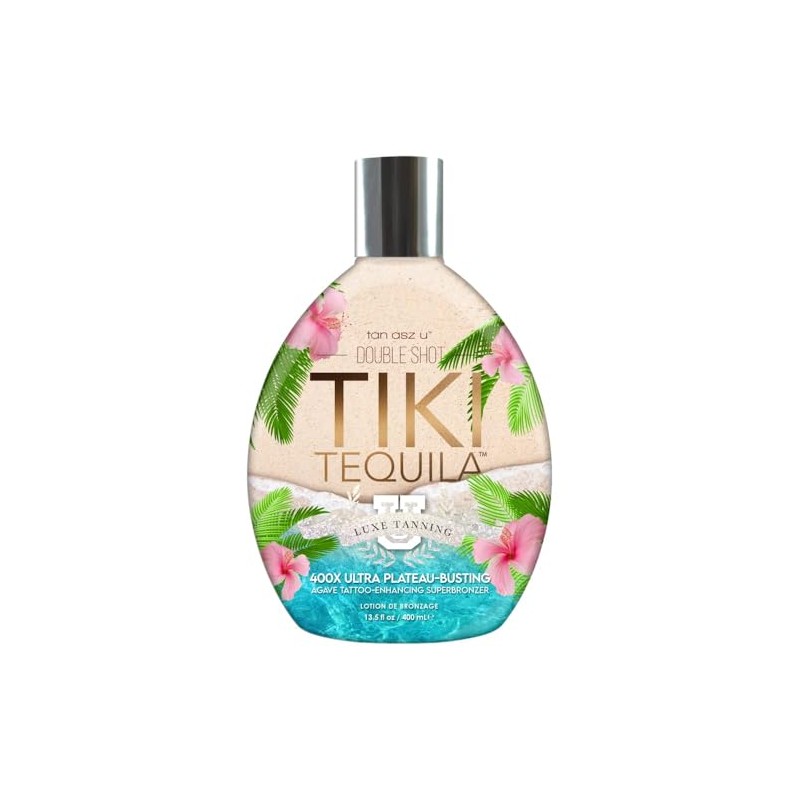 Tiki Tequila 400X Double Shot Ultra Plateau-Busting Bronzer with Agave
