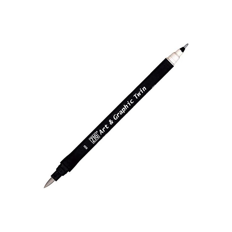 ZIG Art and Graphic Twin Tip Brush Marker Pen 800