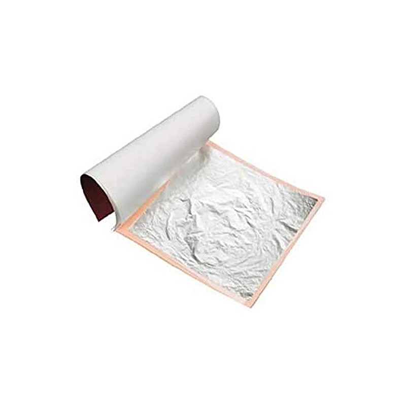 Sim Gold Leaf Leaf, Silver, 60mm x 60mm,637913211041