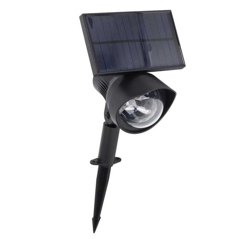 Solar Spot Light 2 in 1 Outdoor Waterproof RGB Rotating