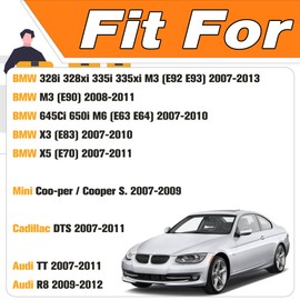 Xenon HID Headlight Ballast,Xenon HID Ballast Headlight Control Unit Module Compatible for E92 E93 328i M3 X3 X5 TT R8 Mini 2007-2013.Replace#130732915301, 1307329153, 63117182520. ﻿