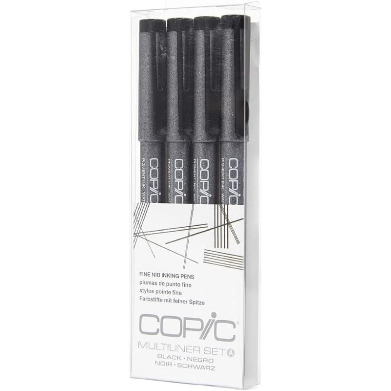 Copic Too / Copic Ciao Starter Box Multicolor Illustration Markers,