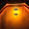 Retro Camping Light Rechargeable Warm Light Vintage Lamp Hanging Tent