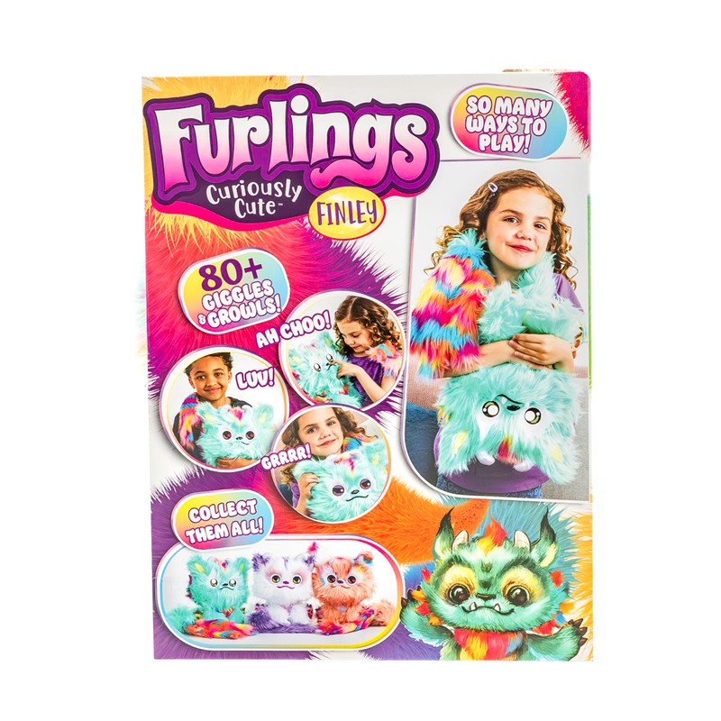 Furlings Finley The Loving Dragon - Interactive Plush Toy with