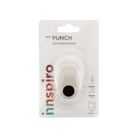 INNSPIRO Figure Punch EVA Foam Bolt Circle 16mm Punch for Scrapbooking DIY Craft Card Making