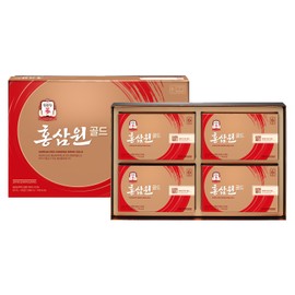 Jenggwanjang 정관장 홍삼원골드 50ml 20포 Korean Red Ginseng Extract Gold 50ml 20 Sachets