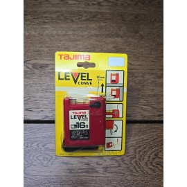 Tajima Level Conve Measureing Tape  5m/16ft NO. 7415 New Vintage NOS  Japan Made