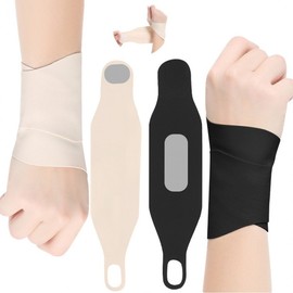 Ultra-Slim Lightweight Wrist Support Band for Wrist Pain and Joint Support Support Pink 4ea