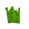 DHG Professional Compostable Green T-Shirt Bags 10” x 20” -