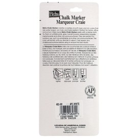 Bistro Chalk Marker Fine Point Set 4/Pkg - White