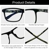 SIGVAN 5 Pack Reading Glasses for Men and Women Blue