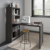 BBF Echo 56W Craft Table in Charcoal Maple - Engineered