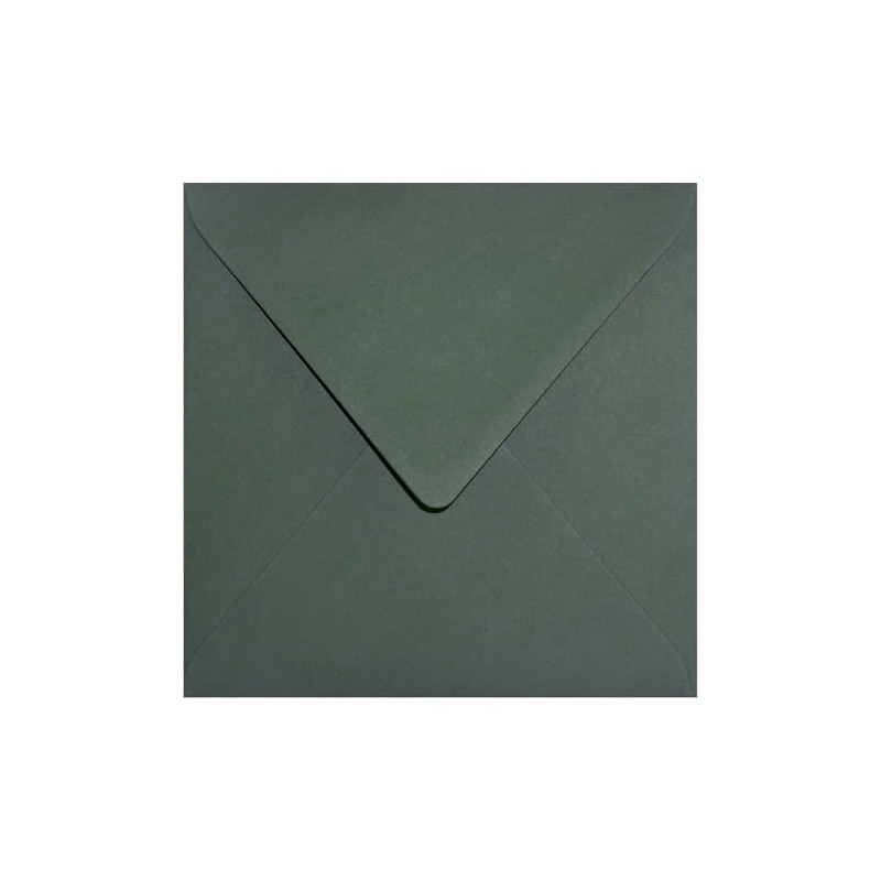 Netuno 100 x Square Envelopes Algae Green 153 x 153