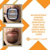 My Perfect Goatee® Shaving Template - Create a Perfectly Shaped