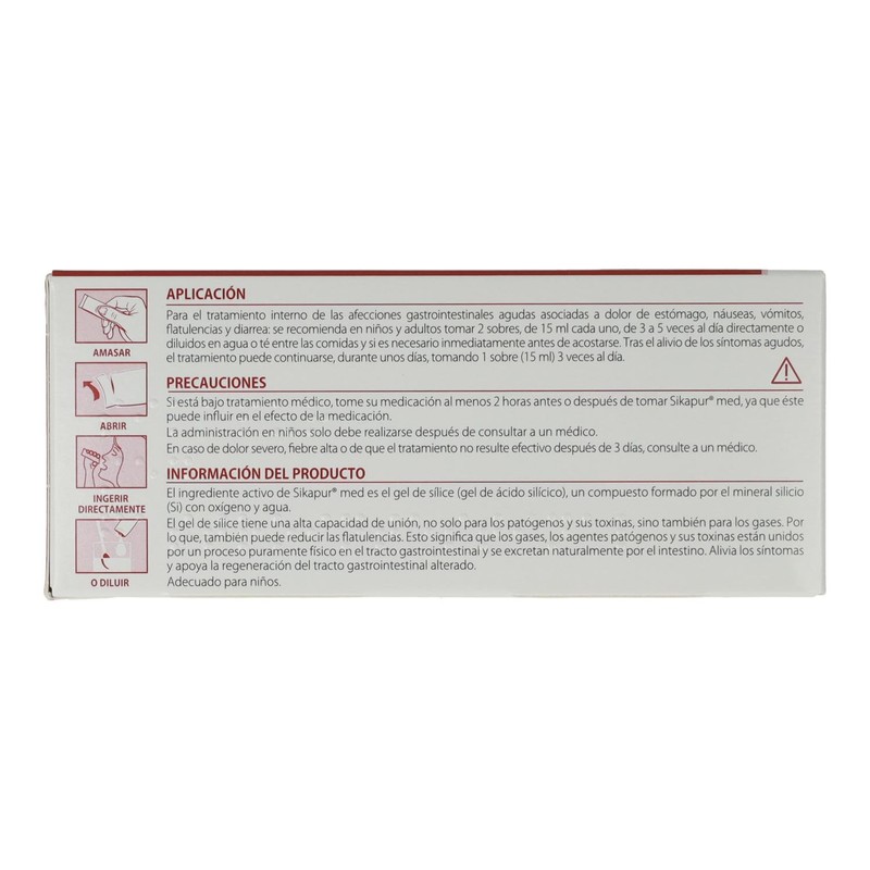 Vitae Sikapur Gastro Silice Gel 15 Sticks 300 g