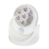 Motion Activated Cordless Light 7 LEDs in White Porches Decks
