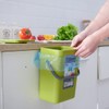 Small Trash Can with Lid Mini Kitchen Hanging Trash Can