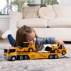 Maxx Action Deluxe Large Construction Long Hauler with 2 Vehicles,