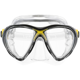 Cressi Big Eyes Evolution Scuba Diving and Snorkeling Mask - Yellow by Cressi