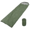 Adult Outdoor Envelope Sleeping Bag with Hood Waterproof for Camping
