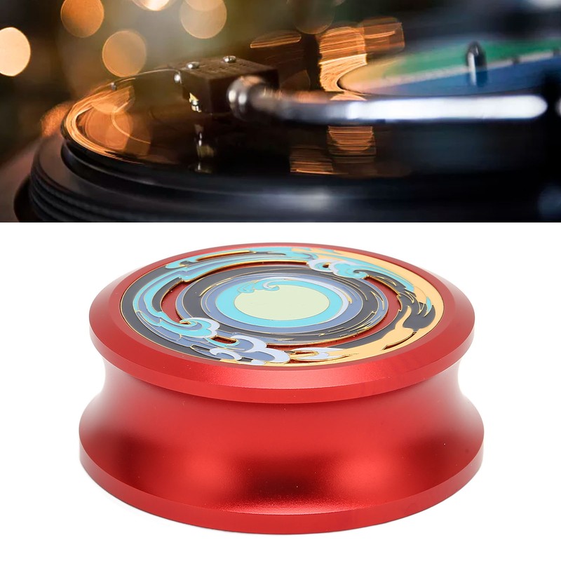 LP Vinyl Turntables Disc Stabilizer Professional Record Weight Clamp with