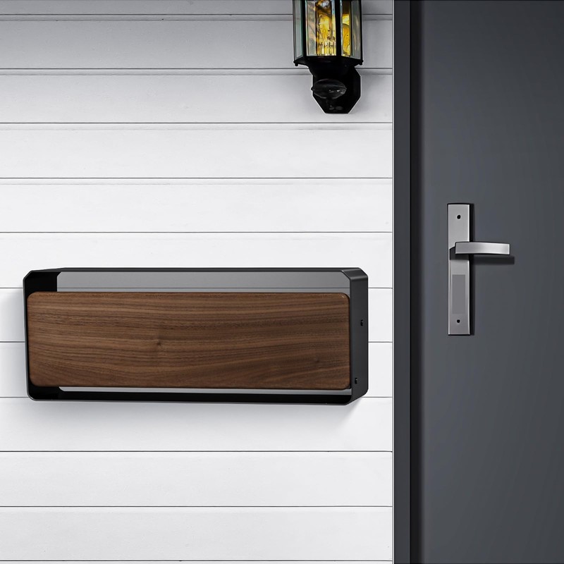 TREELOG Mailbox for House - Easy to Install Wall Mount,