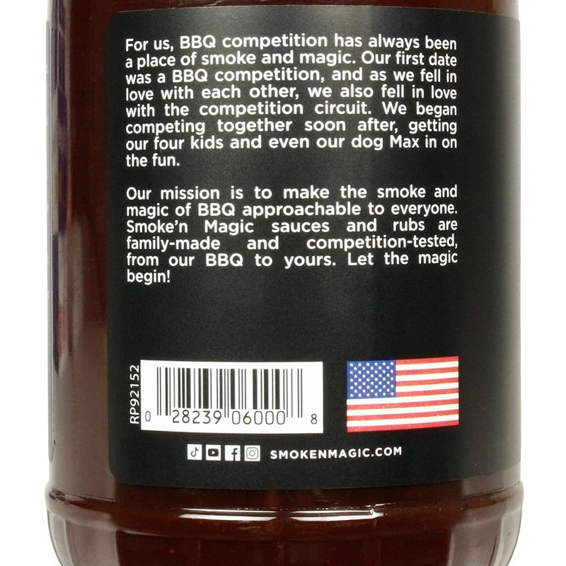 SMOKE 'N MAGIC - Spicy BBQ Sauce - Level Up