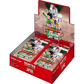 Bandai (BANDAI) UNION ARENA Booster Pack, HUNTER x UNTER (BOX), 20 Packs (UA03BT)