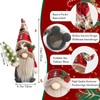 Christmas Tree Topper, Christmas Gnomes Tree Topper with Lights Tree,