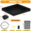 Upgraded Portable Shower Pan 41"x41"x5" - Heavy-Duty Non-Slip Base with