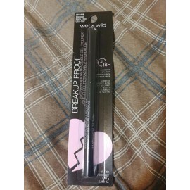 Wet n Wild Breakup Proof Retractable Gel Eyeliner, Blackest 1111491, Waterpro...