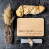 Spruchreif Wooden Board with Engraving, Breakfast Board with Engraving, Bread